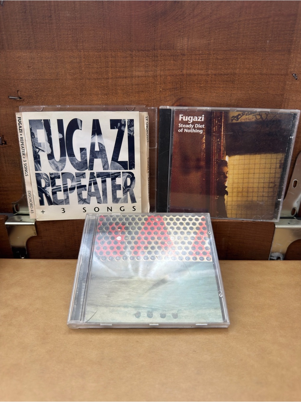 Fugazi CD media lot- *1 DISC w CASE, 2 CASES w/o DISCS* see description